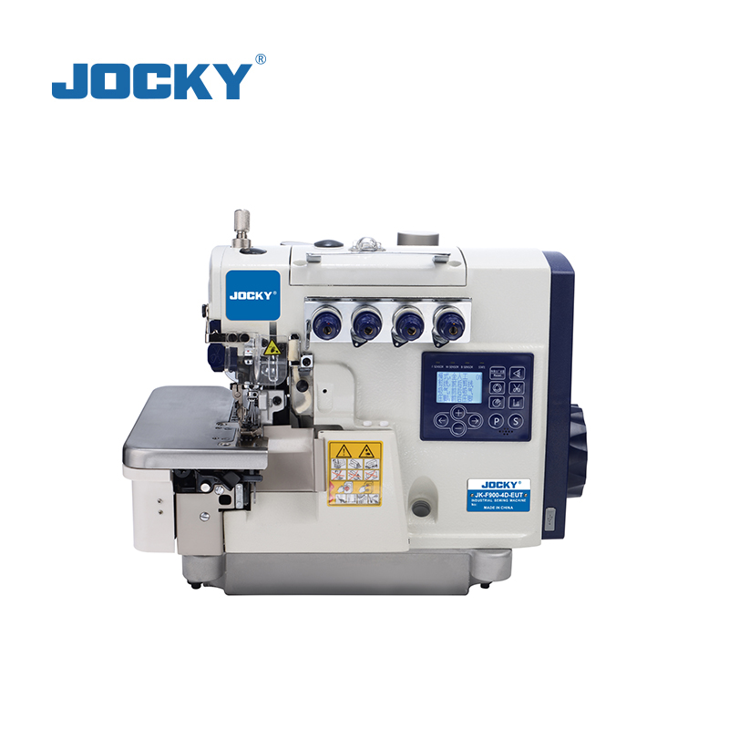 JK-F900-4D-EUT Direct drive 4 thread overlock sewing machine, with auto trimmer